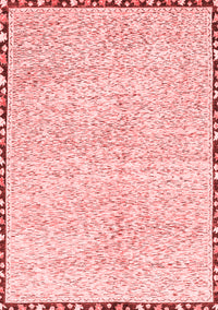 Abstract Red Modern Rug, abs3404red