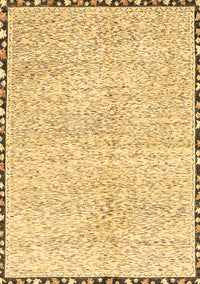 Abstract Brown Modern Rug, abs3404brn