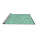 Sideview of Machine Washable Abstract Light Blue Modern Rug, wshabs3404lblu