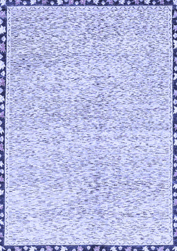 Abstract Blue Modern Rug, abs3404blu