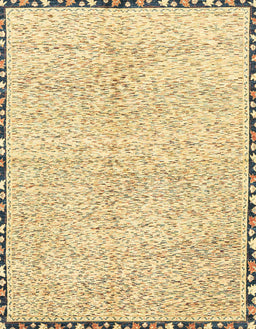 Abstract Sun Yellow Modern Rug, abs3404