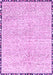 Machine Washable Abstract Purple Modern Area Rugs, wshabs3404pur