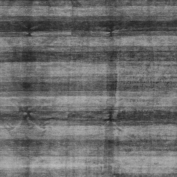 Square Machine Washable Abstract Gray Modern Rug, wshabs3405gry