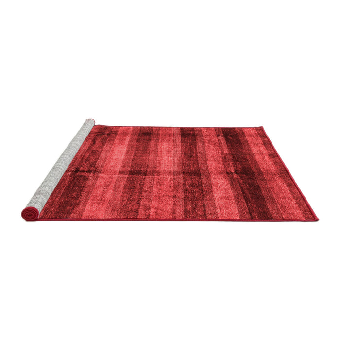Modern Red Washable Rugs