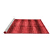 Modern Red Washable Rugs