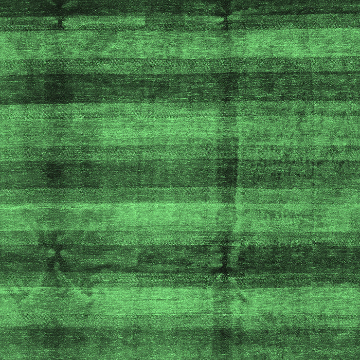 Machine Washable Abstract Emerald Green Modern Area Rugs, wshabs3405emgrn