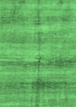 Abstract Emerald Green Modern Rug, abs3406emgrn
