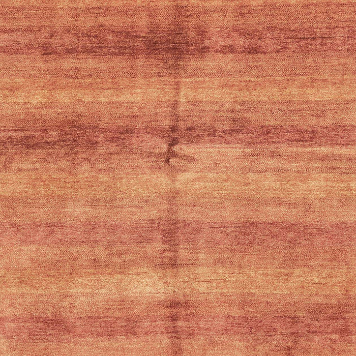 Machine Washable Abstract Orange Red Rug, wshabs3406