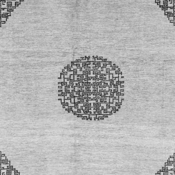 Machine Washable Abstract Gray Modern Rug, wshabs3407gry