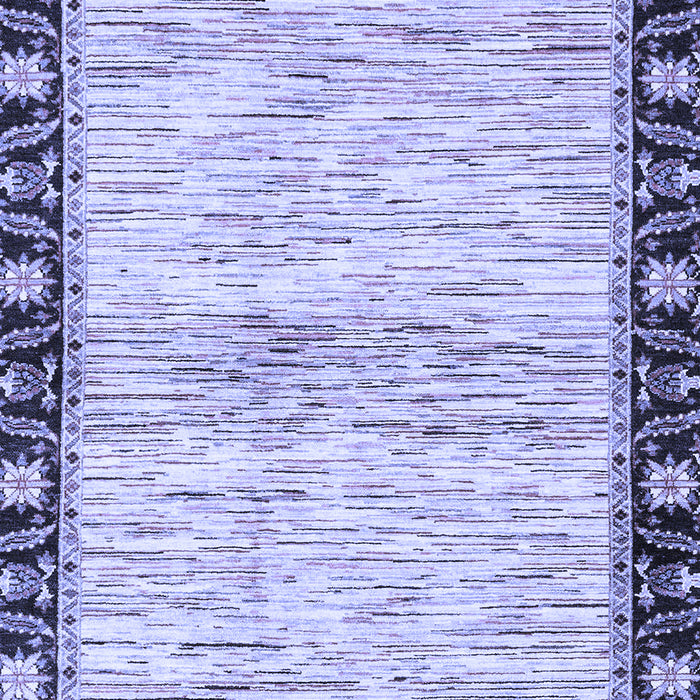 Machine Washable Abstract Blue Modern Rug, wshabs3408blu