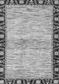 Abstract Gray Modern Rug, abs3408gry