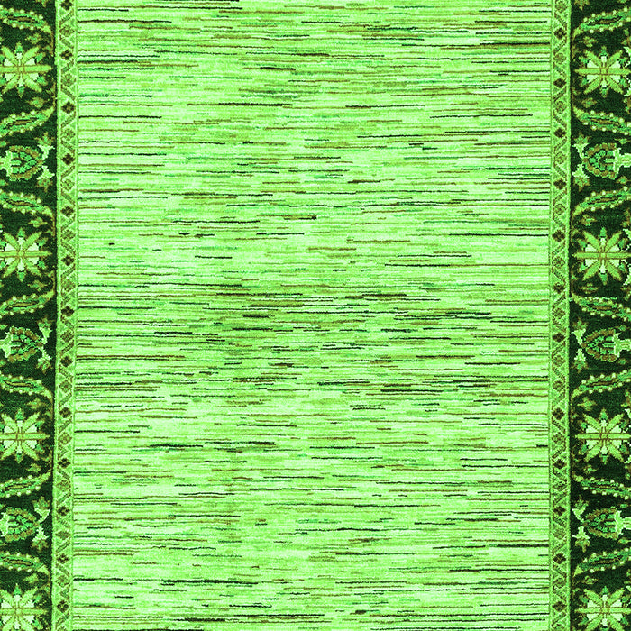 Abstract Green Modern Rug, abs3408grn