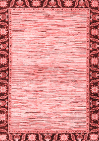 Abstract Red Modern Rug, abs3408red