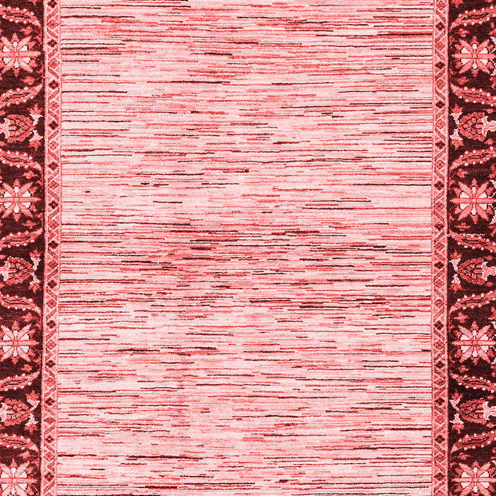 Abstract Red Modern Area Rugs