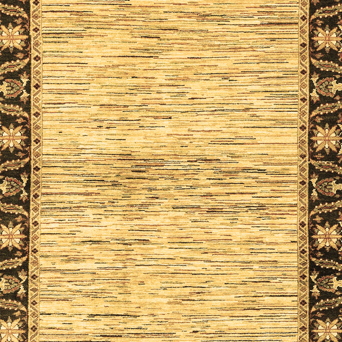 Abstract Brown Modern Rug, abs3408brn