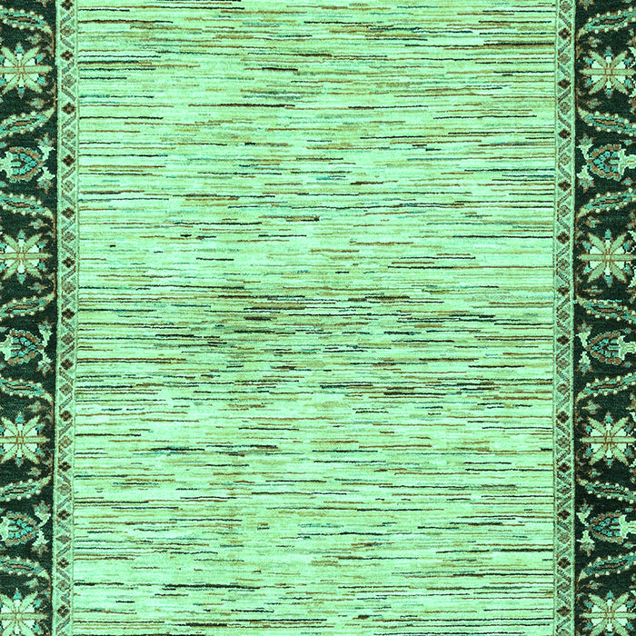 Abstract Turquoise Modern Rug, abs3408turq