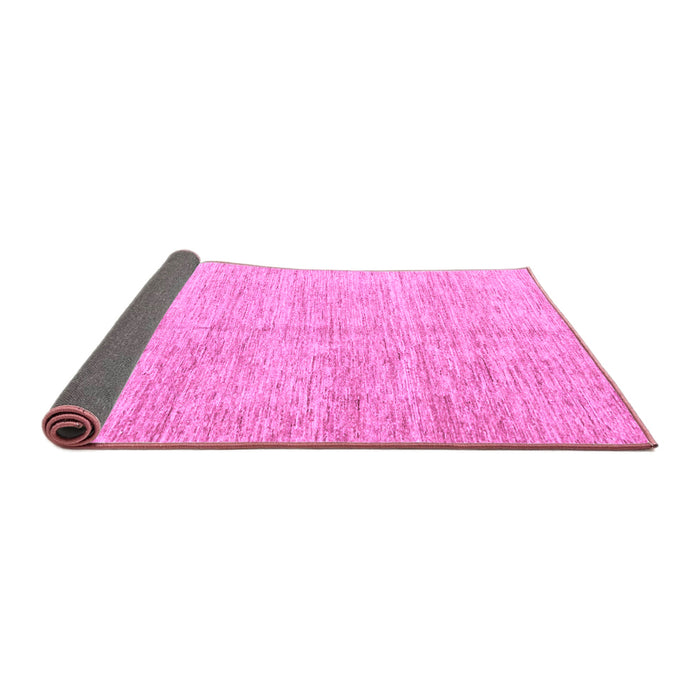Sideview of Abstract Purple Modern Rug, abs3409pur