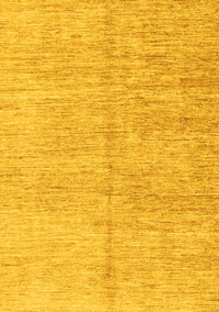 Abstract Yellow Modern Rug, abs3409yw