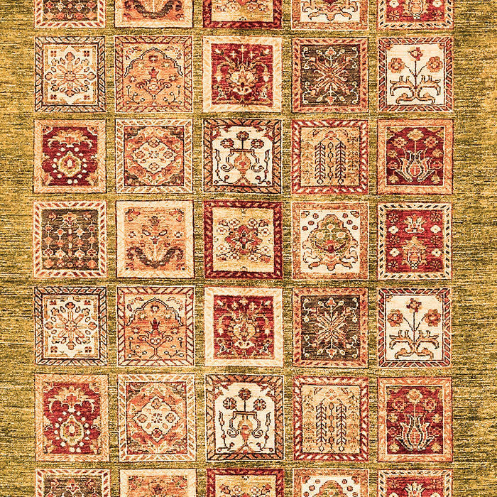 Abstract Orange Modern Rug, abs340org