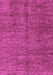 Machine Washable Abstract Purple Modern Area Rugs, wshabs3410pur