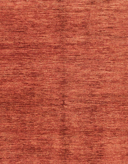 Machine Washable Abstract Orange Red Rug, wshabs3410