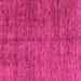 Square Machine Washable Abstract Pink Modern Rug, wshabs3410pnk