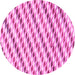 Round Solid Pink Modern Rug, abs3411pnk