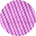 Round Solid Purple Modern Rug, abs3411pur