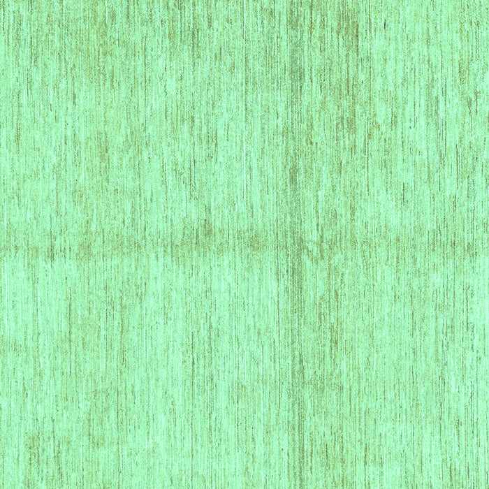 Square Solid Turquoise Modern Rug, abs3412turq