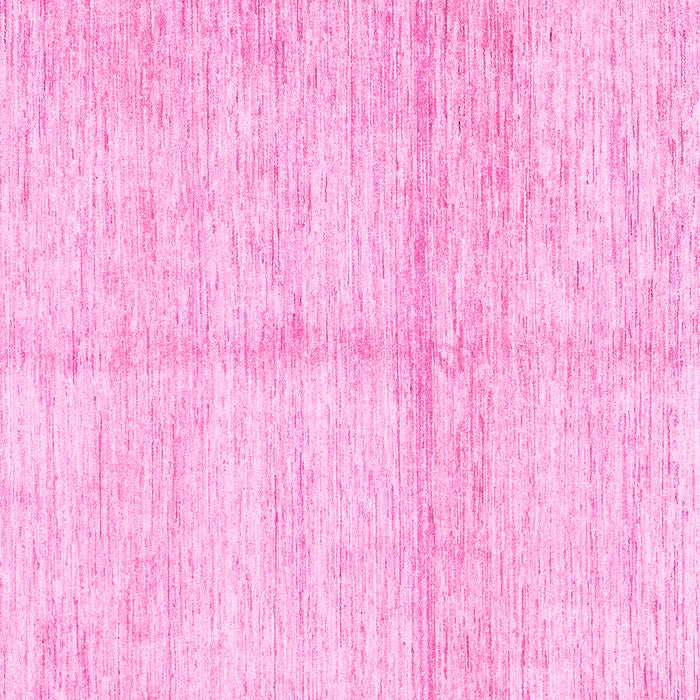 Square Solid Pink Modern Rug, abs3412pnk