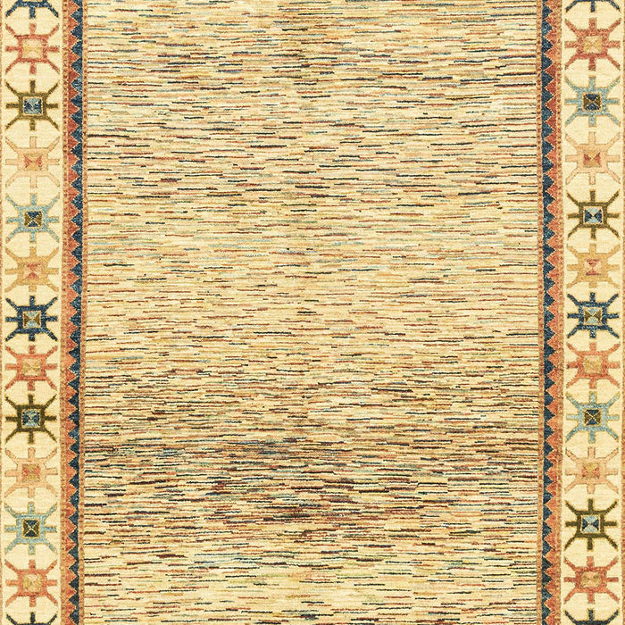 Abstract Cinnamon Brown Modern Rug, abs3413