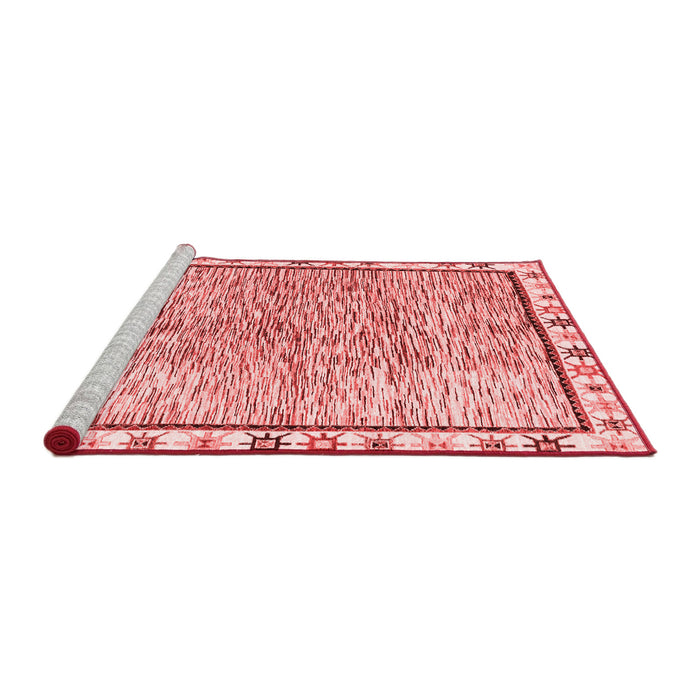 Modern Red Washable Rugs