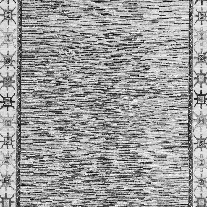 Machine Washable Abstract Gray Modern Rug, wshabs3414gry