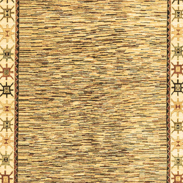 Machine Washable Abstract Brown Modern Rug, wshabs3414brn