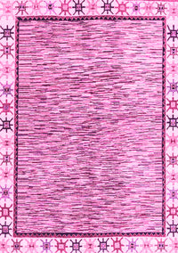 Abstract Pink Modern Rug, abs3414pnk