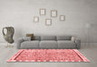 Modern Red Washable Rugs