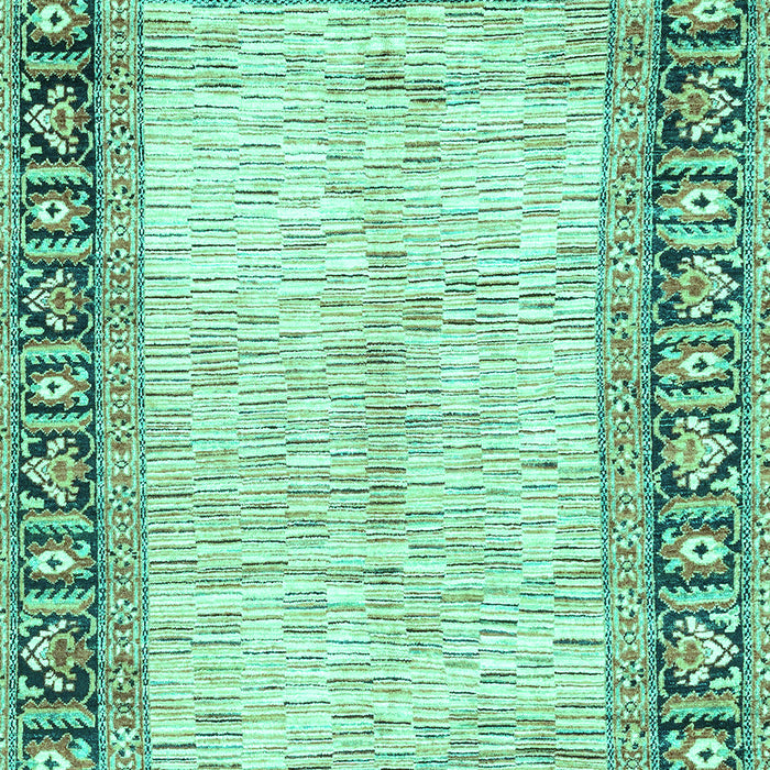 Abstract Turquoise Modern Rug, abs3415turq