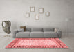 Modern Red Washable Rugs