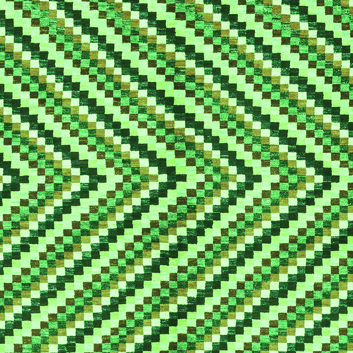 Abstract Green Modern Rug, abs3416grn