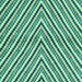 Square Abstract Turquoise Modern Rug, abs3416turq