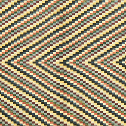 Square Machine Washable Abstract Brown Gold Rug, wshabs3416