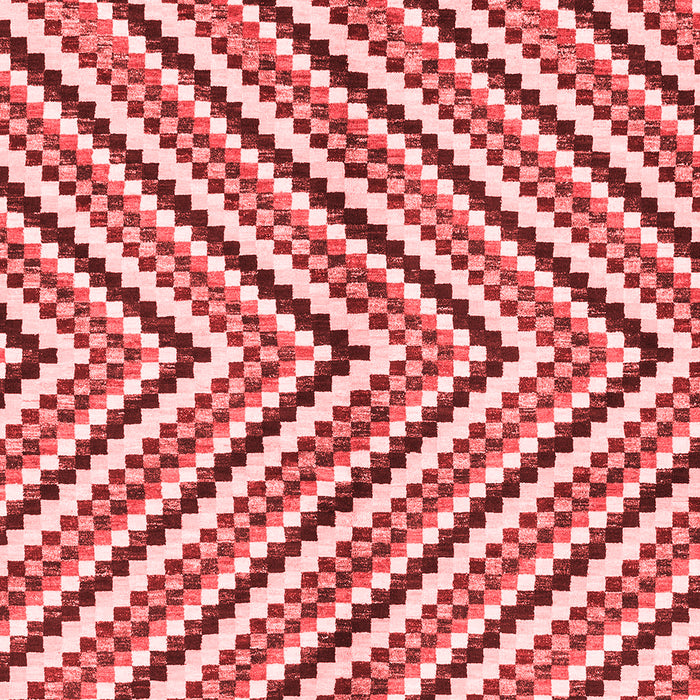 Machine Washable Abstract Red Modern Rug, wshabs3416red