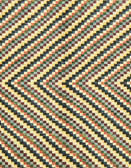 Abstract Brown Gold Modern Rug, abs3416