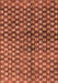 Machine Washable Abstract Brown Modern Rug, wshabs3417brn