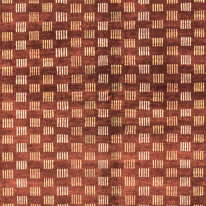 Machine Washable Abstract Brown Modern Rug, wshabs3417brn