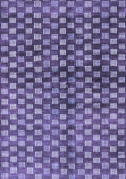 Abstract Blue Modern Rug, abs3417blu