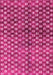 Machine Washable Abstract Pink Modern Rug, wshabs3417pnk