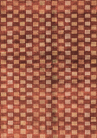 Abstract Brown Modern Rug, abs3417brn