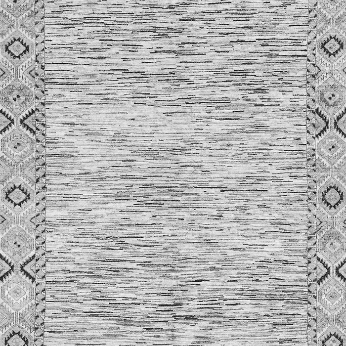 Machine Washable Abstract Gray Modern Rug, wshabs3418gry