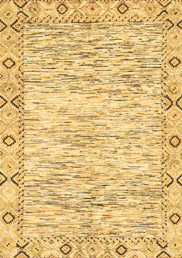 Abstract Brown Modern Rug, abs3418brn